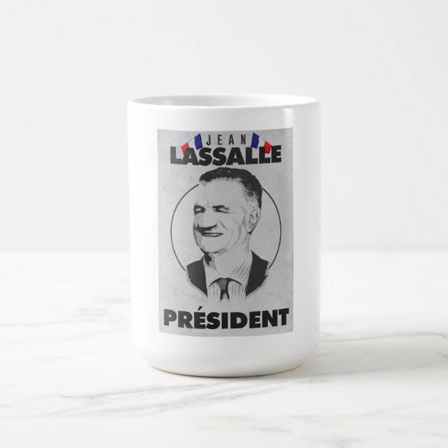 Taza De Café Mug Jean Lassalle Président (Centro)