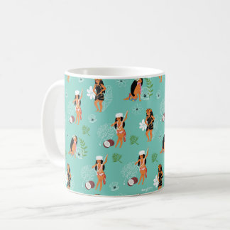 Taza De Café Mug Jeanne' s Pattern
