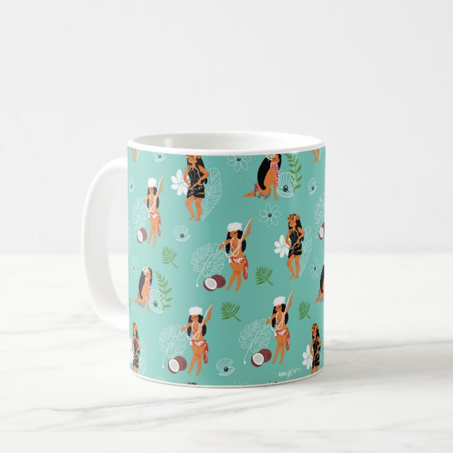 Taza De Café Mug Jeanne' s Pattern (Anverso izquierdo)