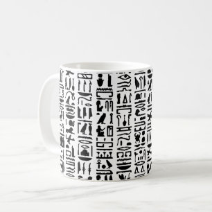 Taza De Café Mug jeroglífico egipcio