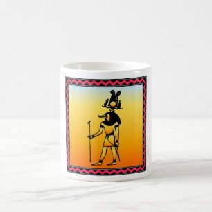 Taza De Café Mug. jeroglífico egipcio