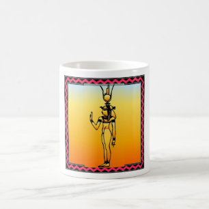 Taza De Café Mug. jeroglífico egipcio