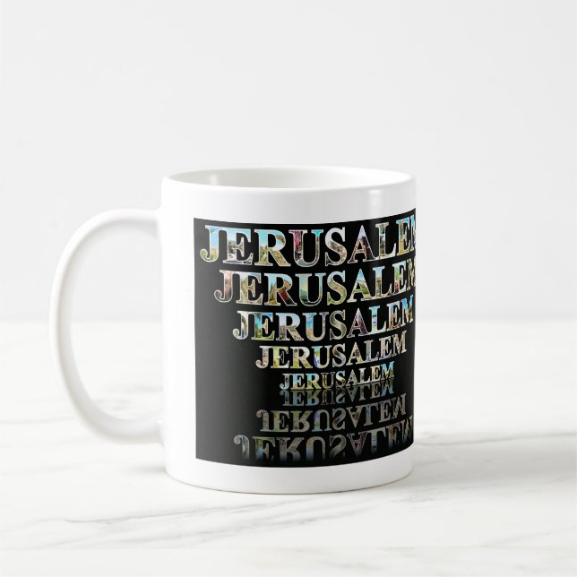 Taza De Café Mug jerusalem (Izquierda)
