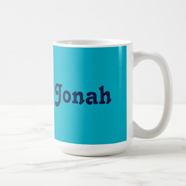 Taza De Café Mug Jonah (Derecha)