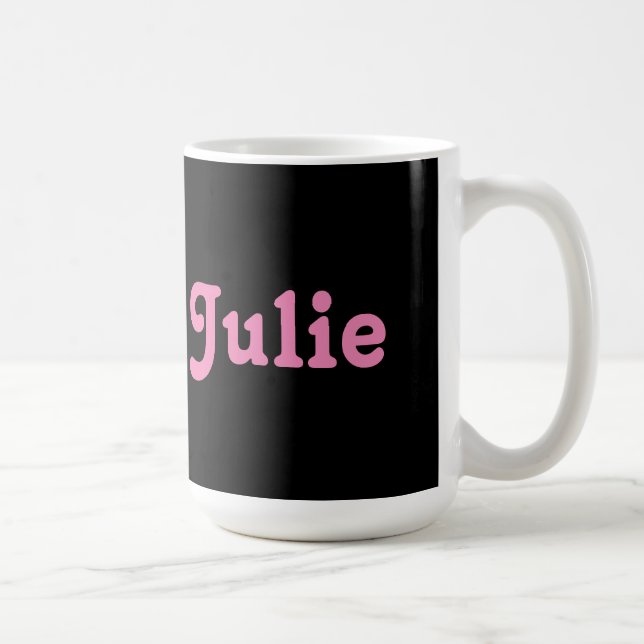 Taza De Café Mug Julie (Derecha)