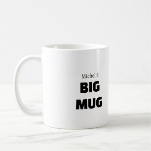 Taza De Café Mug Jumbo Personalizado   Nombre personalizado Caf