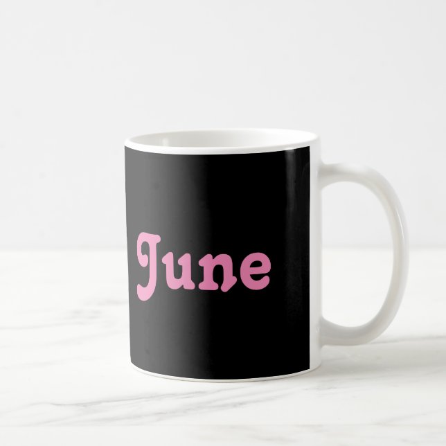 Taza De Café Mug June (Derecha)
