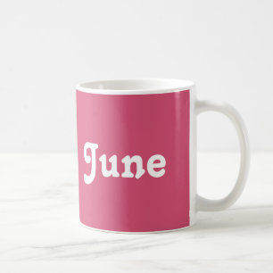 Taza De Café Mug June