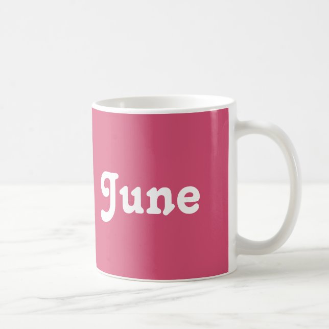 Taza De Café Mug June (Derecha)