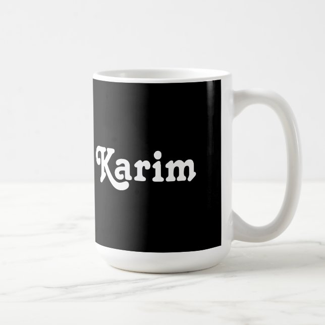 Taza De Café Mug Karim (Derecha)