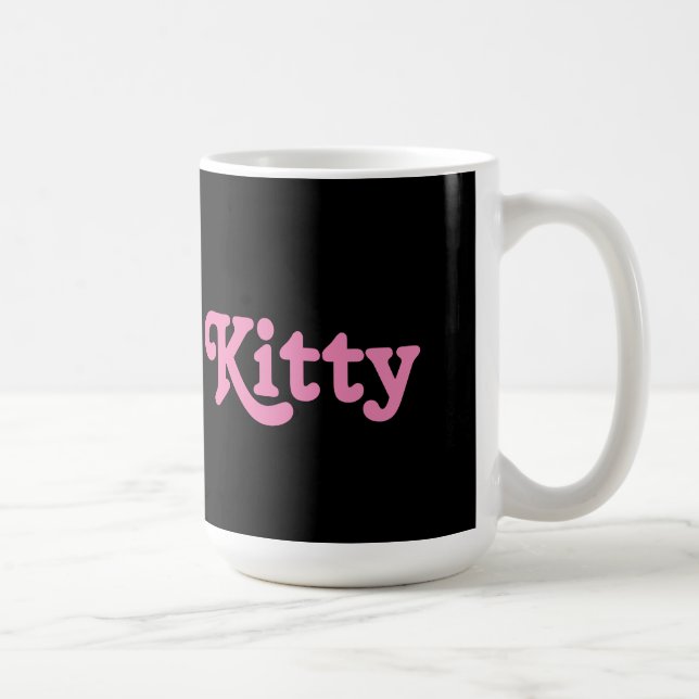 Taza De Café Mug Kitty (Derecha)