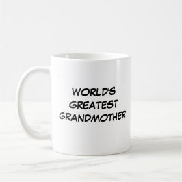 Taza De Café Mug "La abuela más grande del mundo"