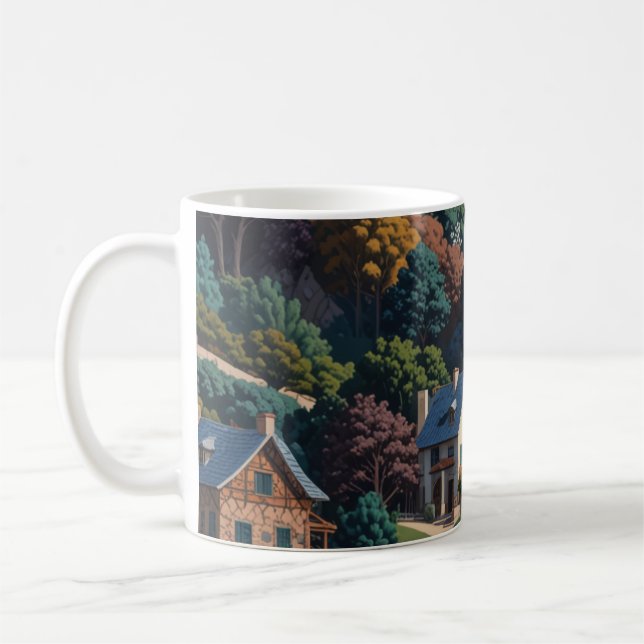 Taza De Café Mug (La casa como una foto) (Izquierda)