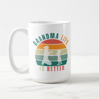 Taza De Café Mug- La vida de la abuela es mejor