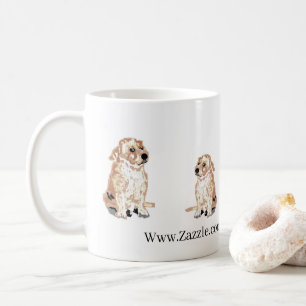 Taza De Café Mug: Labrador Recuperador