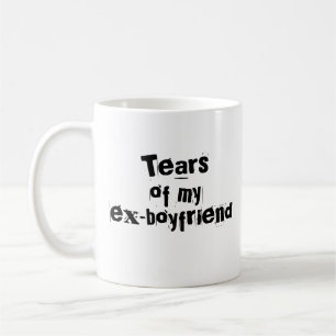 Taza De Café Mug "Lágrimas De Mi Ex Novio"