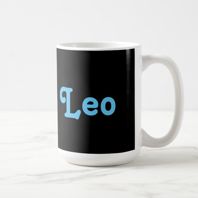 Taza De Café Mug Leo (Derecha)