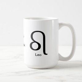 Taza De Café Mug - Leo Glyph