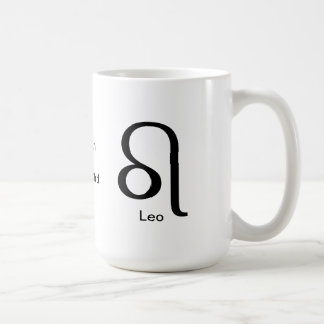 Taza De Café Mug - Leo Glyph