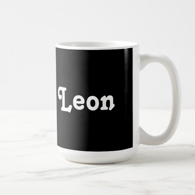 Taza De Café Mug Leon (Derecha)
