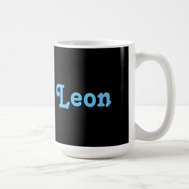 Taza De Café Mug Leon (Derecha)