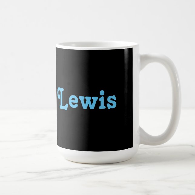 Taza De Café Mug Lewis (Derecha)