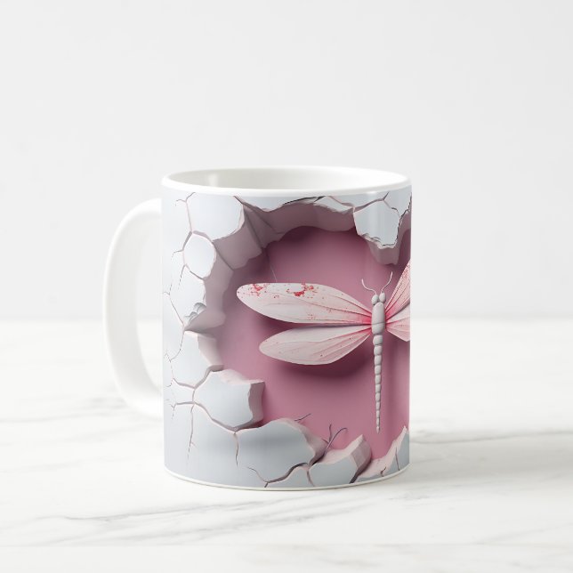 Taza De Café Mug Libellules Série 1-14 (Anverso izquierdo)