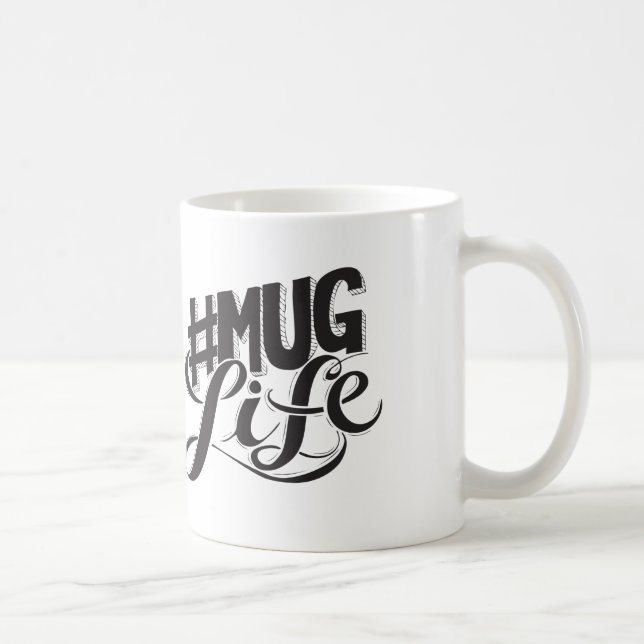 Taza De Café Mug Life (Derecha)