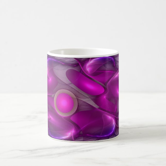 Taza De Café Mug 'Light Flame Abstract 255' (Centro)