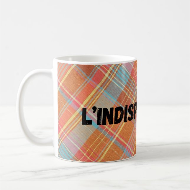 Taza De Café Mug "L'indispensable"  (Izquierda)