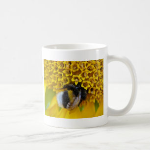 Taza De Café Mug lindo abejorro con texto: "ten un buen día"