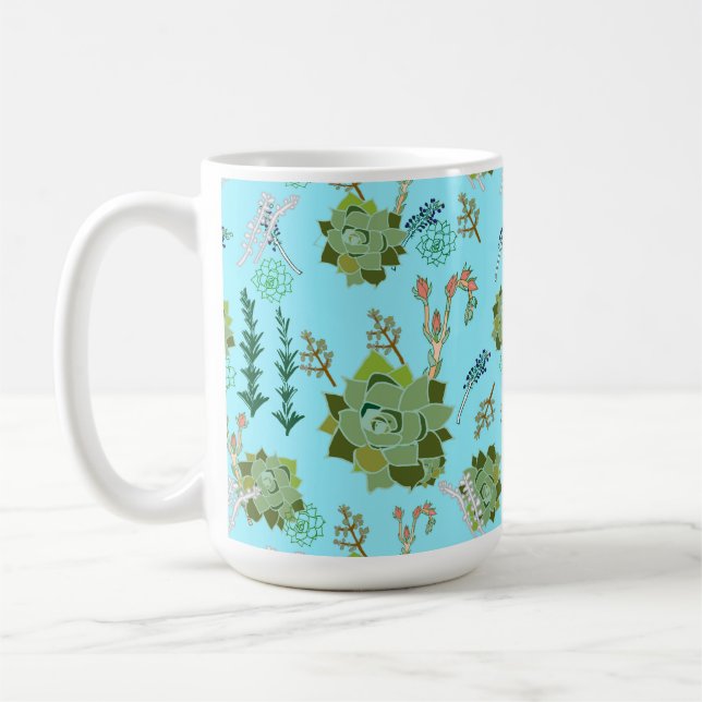 Taza De Café Mug llamó al suculento jardín de Liz (Izquierda)