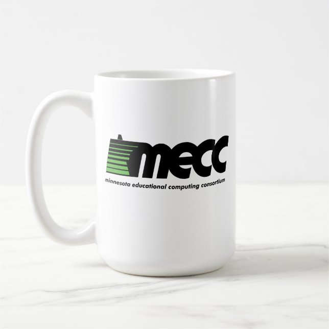 Taza De Café Mug. logotipo MECC (grande) (Izquierda)