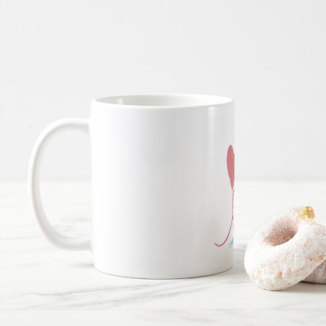 Taza De Café Mug love  (Con donut)