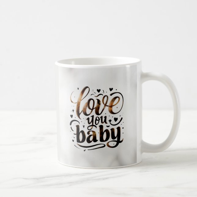 Taza De Café Mug Lovely de alta calidad (Derecha)