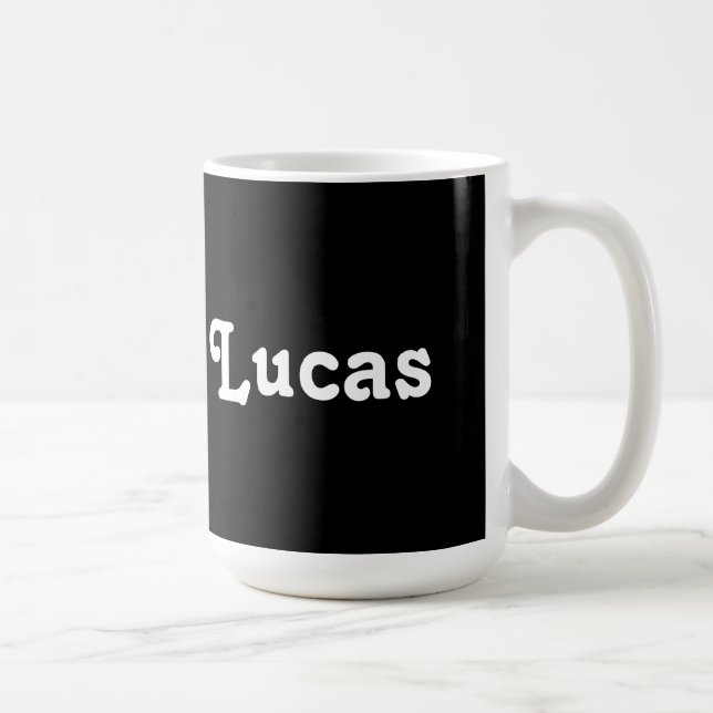 Taza De Café Mug Lucas (Derecha)