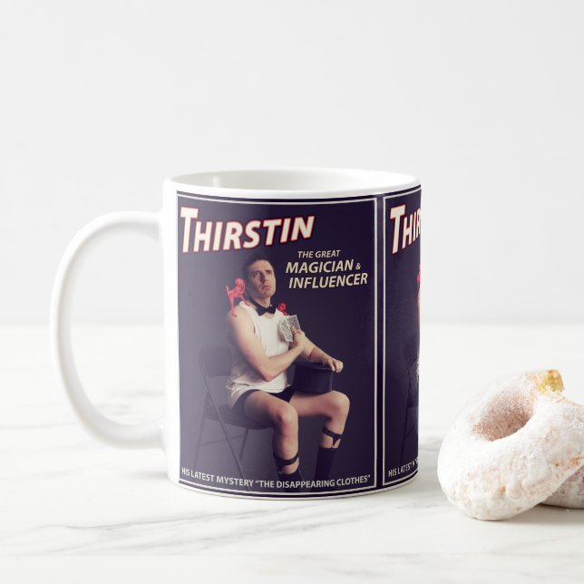 Taza De Café Mug mágico (Con donut)