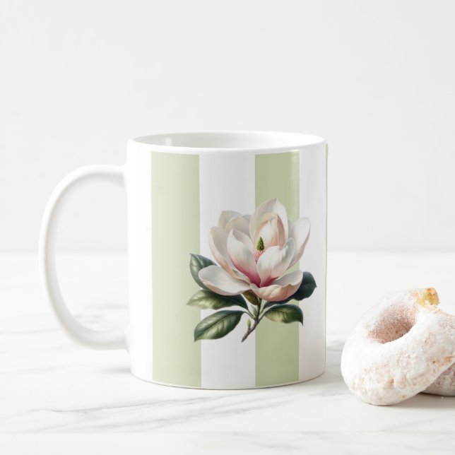 Taza De Café Mug - Magnolia (Con donut)