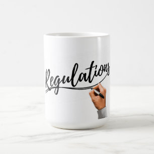 Taza De Café Mug manuscrito legal