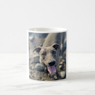 Taza De Café Mug - Marioneta Azul Sonriente