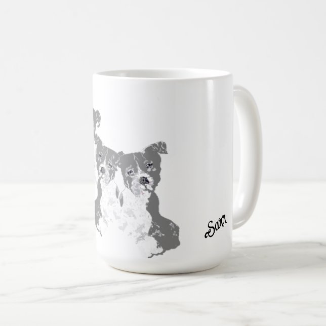 Taza De Café Mug: Mascotas familiares (Anverso derecho)