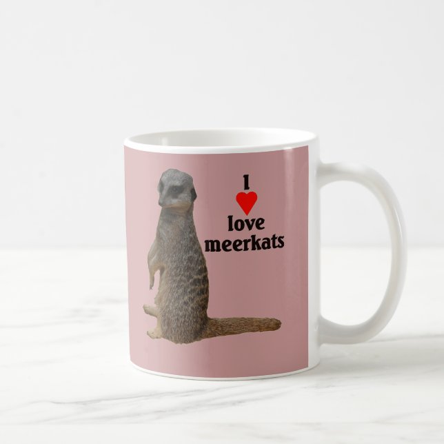 Taza De Café Mug “Meerkats “ (Derecha)