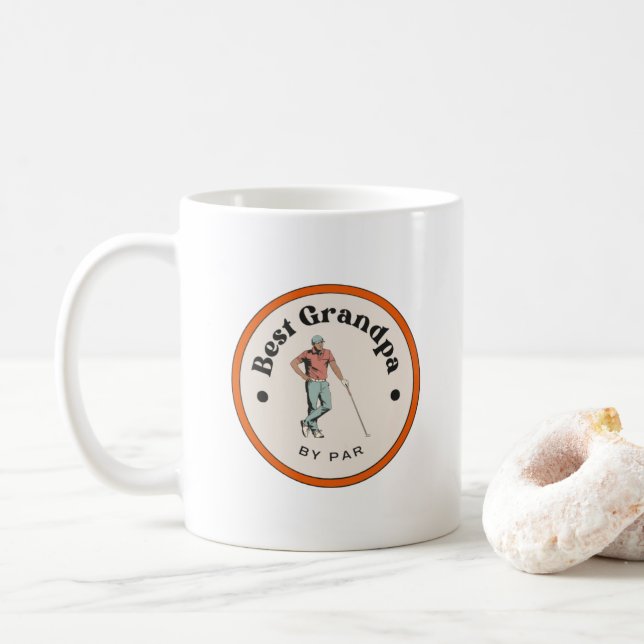 Taza De Café Mug - Mejor Abuelo de Par (Con donut)