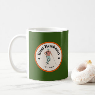Taza De Café Mug - Mejor Esposo de Par - Golfer