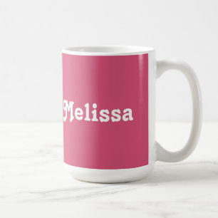 Taza De Café Mug Melissa