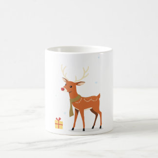 Taza De Café Mug Merry Christmas Renne