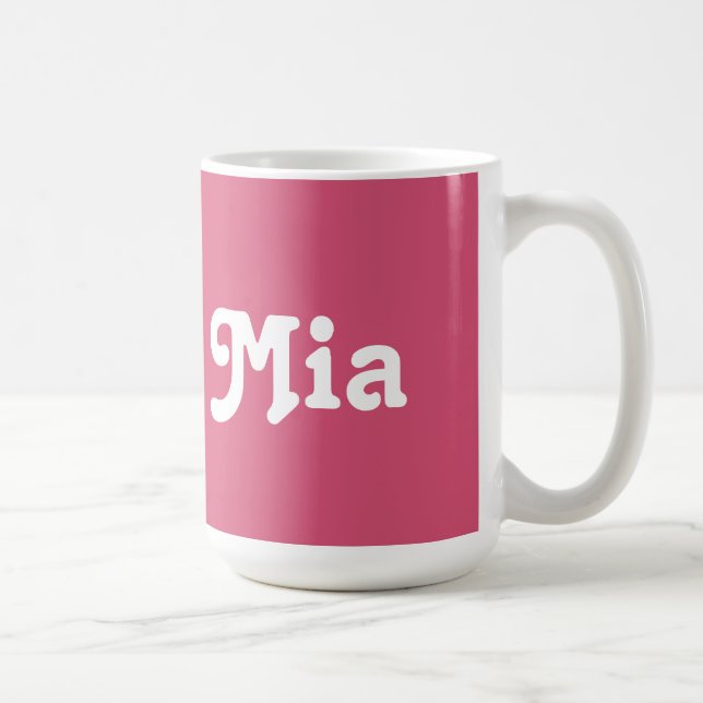 Taza De Café Mug Mia (Derecha)