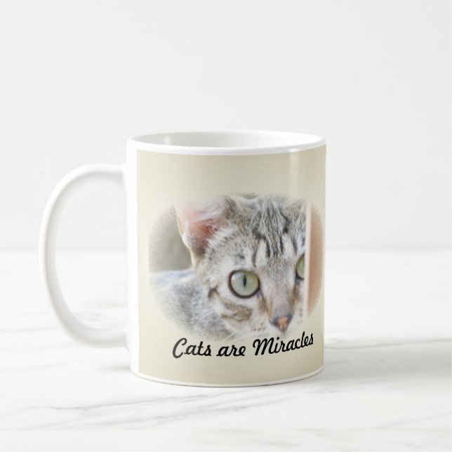 Taza De Café Mug - Milagro de gatos (Izquierda)