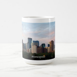 Taza De Café MUG: Minneapolis, Skyline Minnesota - WRAP_ C COMP