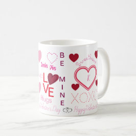Taza De Café Mug. monograma dulce